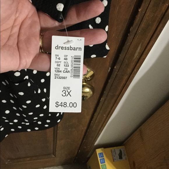 Black polka dot jacket - dress up or down NWT - Picture 3 of 7